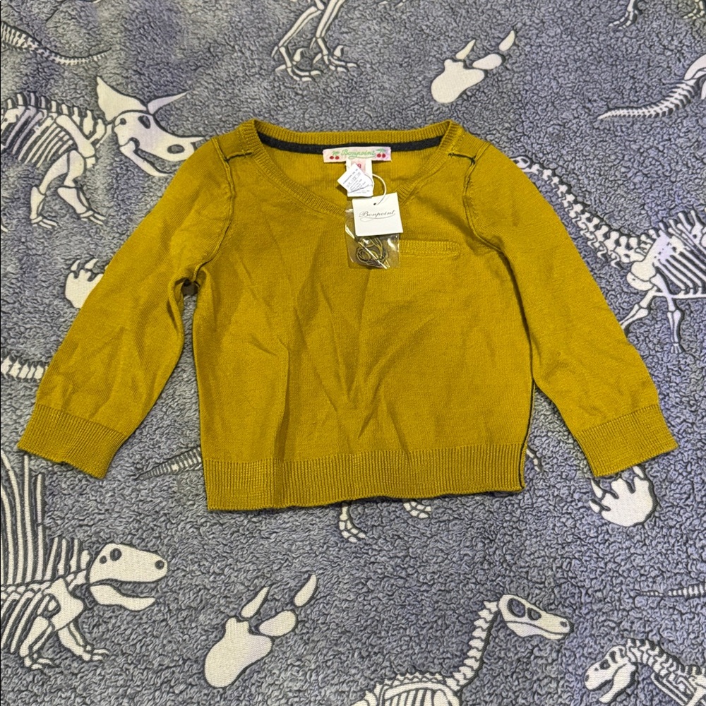 Bonpoint Golden Knit Top